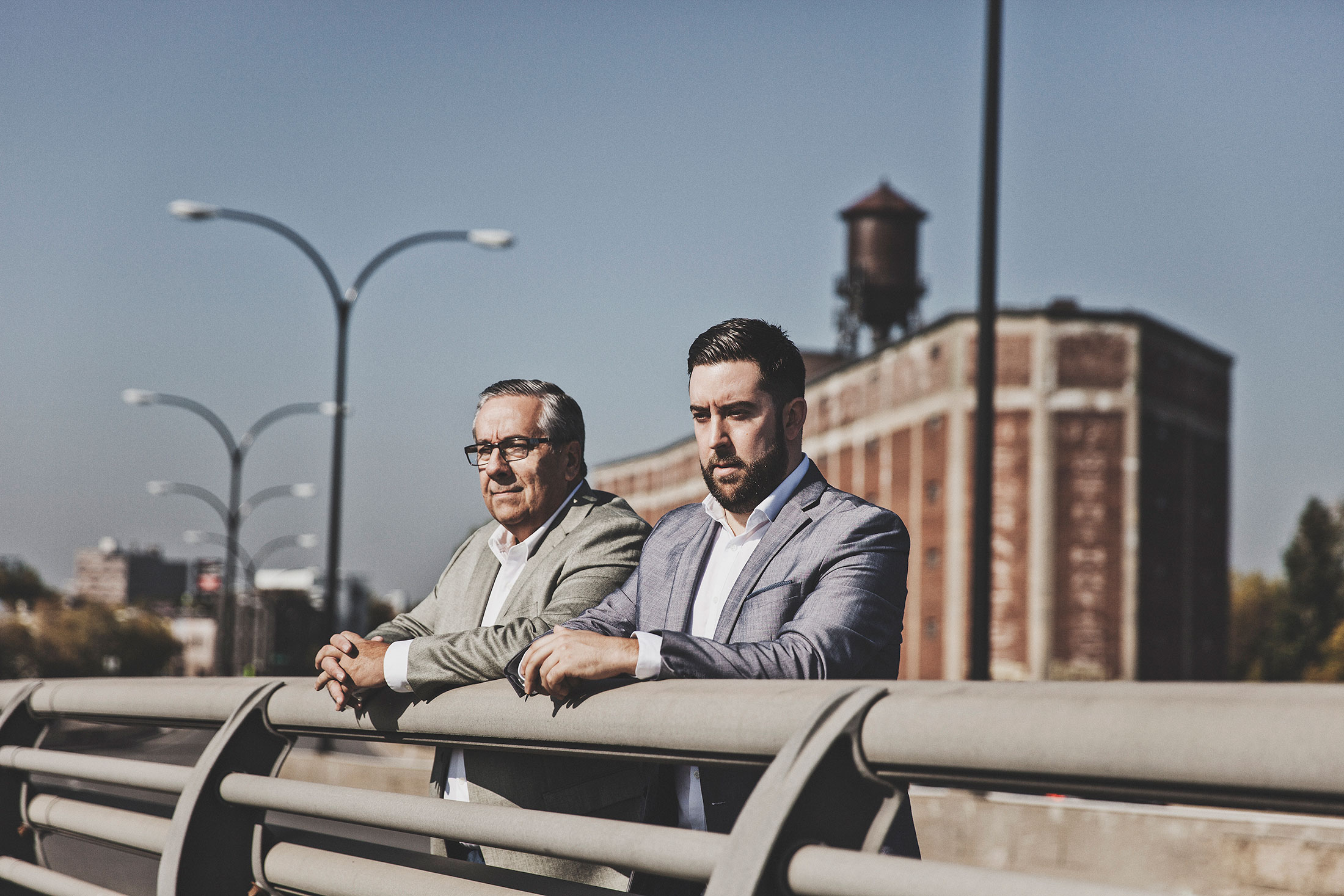 Guy Beauchemin et Benoît Beauchemin, associés de l'agence de branding et publicité Macadam